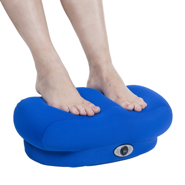 Remedy Vibrating Foot Massager with Soft Microbead Filling - Relaxation and Stress Relief for Tired Feet 82-4550 - main